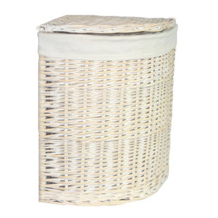 White Corner Laundry Basket Wayfair Co Uk Quickview Antique Wash