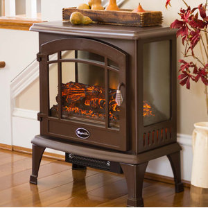 Panoramic 1000 sq. ft. Vent Free Electric Stove