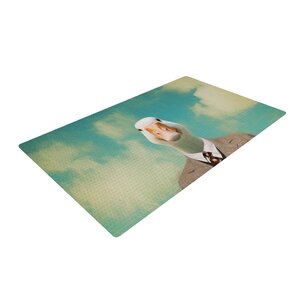 Natt Passenger 15A Duck Blue/White Area Rug