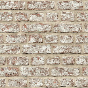 Rustic 335 X 22 Brick Wallpaper Roll Rustic 335 X 22 Brick Wallpaper Roll