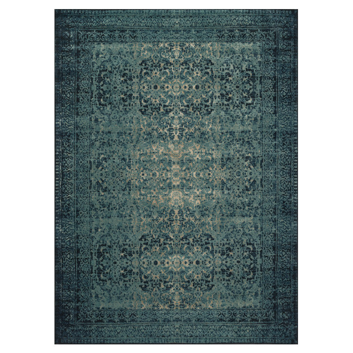 Indigo/Blue Area Rug & Reviews Birch Lane