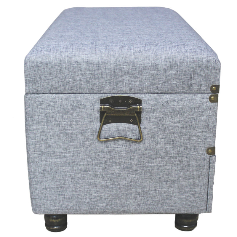 River of Goods Linen Layton Storage Trunk & Reviews Wayfair
