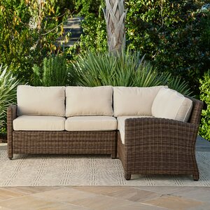 Kiana Wicker Sectional with Cushions