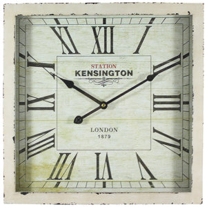 Antique Square Wall Clock