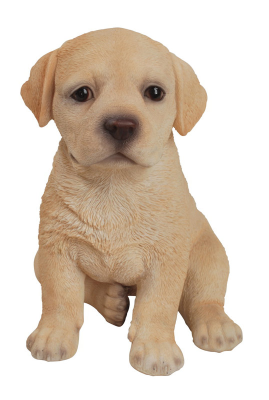 labrador puppy statue