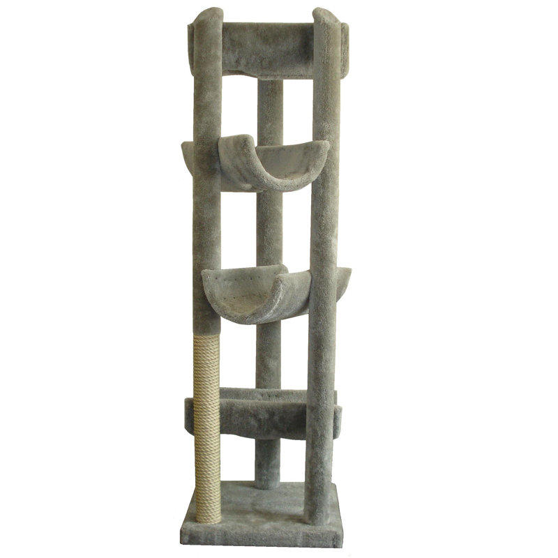Molly and Friends 86" The Alleyway Cat Tree Wayfair