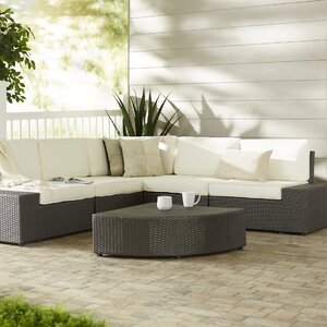 Sirmans 6 Piece Sectional Set with Cushions