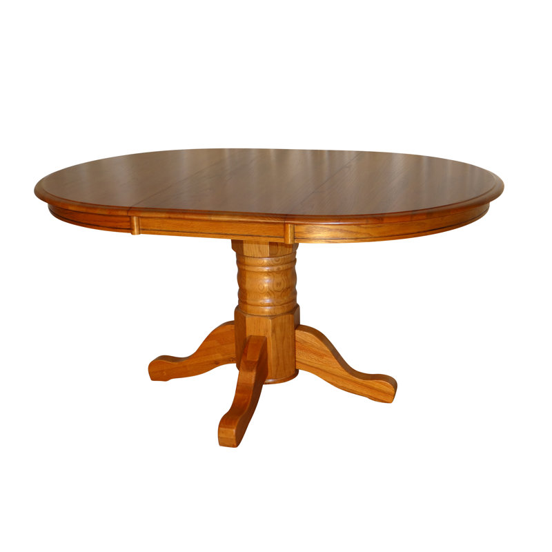 Loon Peak Cade Solid Oak Wood Dining Table Wayfair Cade Solid Oak Wood Dining Table