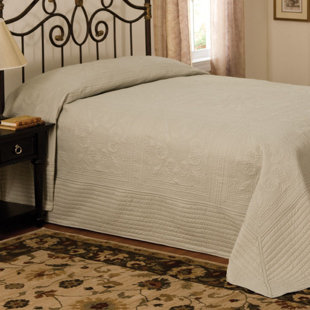 King French Tile Bedspread Wayfair French Tile Bedspread In Sage