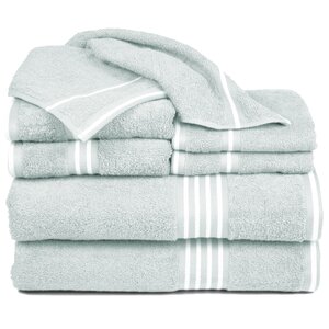 Egyptian Quality Cotton 8 Piece Towel Set