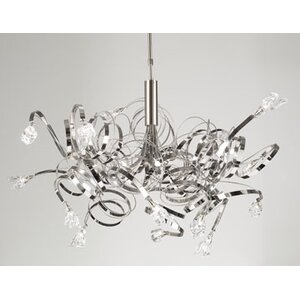 Ribbon 16-Light Cascade Pendant