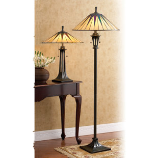 Hummingbird Tiffany Lamp Wayfair Finchamp Tiffany 62 Floor Lamp