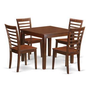 Oxford 5 Piece Dining Set by East West Furniture