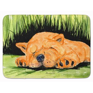 Chow Chow Memory Foam Bath Rug