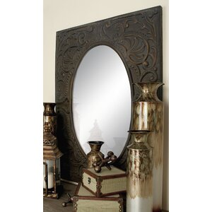 Metal Wooden Mirror