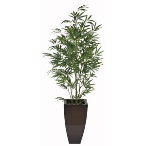 Artificial Green Bamboo Tree in Planter