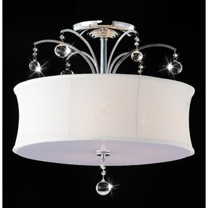 5-Light Semi Flush Mount