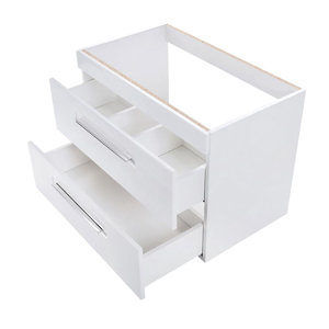 Check price and read more information from trusted store. Belfry Bathroom 80 cm Wandmontierter Waschtischunterschrank Wahiba