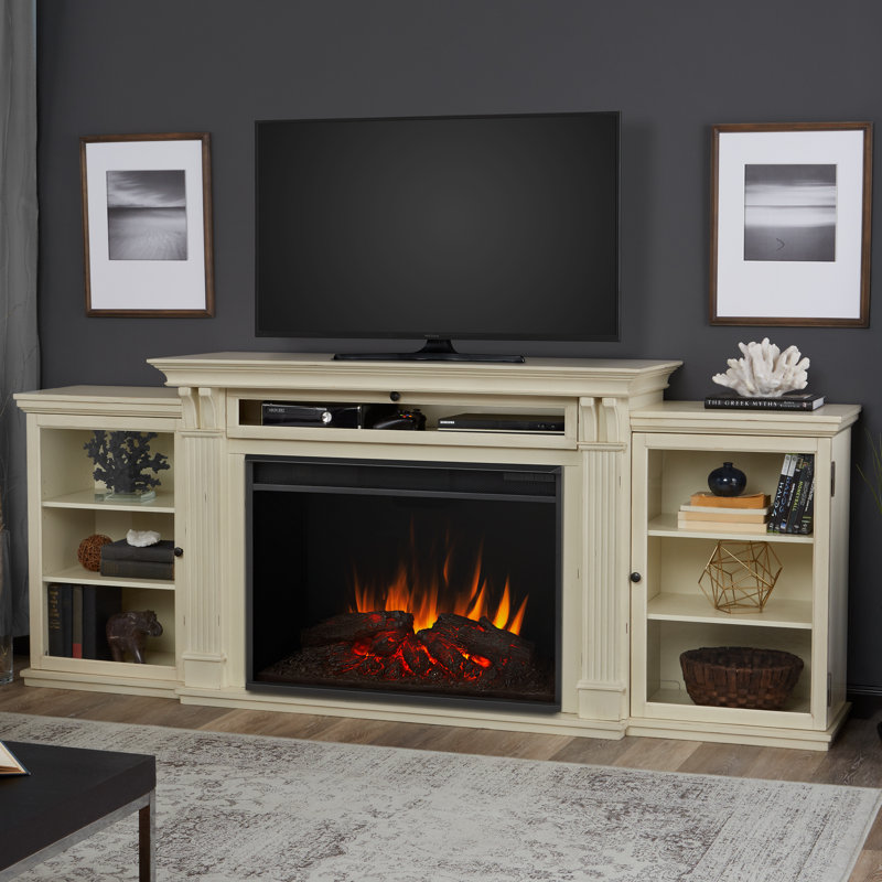 Real Flame Grand Tracey 84" TV Stand with Fireplace ...