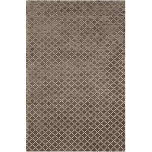 Tudor Hand Woven Brown Area Rug