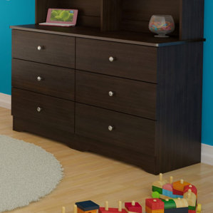 Baillie 6 Drawer Double Dresser by Harriet Bee