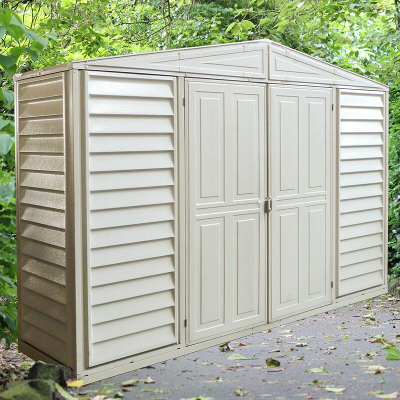 yardcraft 12 ft. w x 26 ft. d solid wooden garage shed