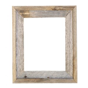 Reclaimed Barn Wood Open Picture Frame