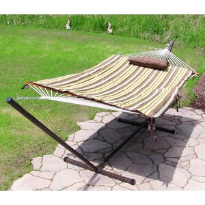 Cotton Hammock with Stand