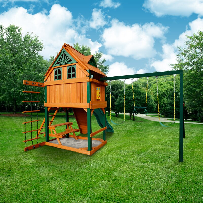 treehouse swingset