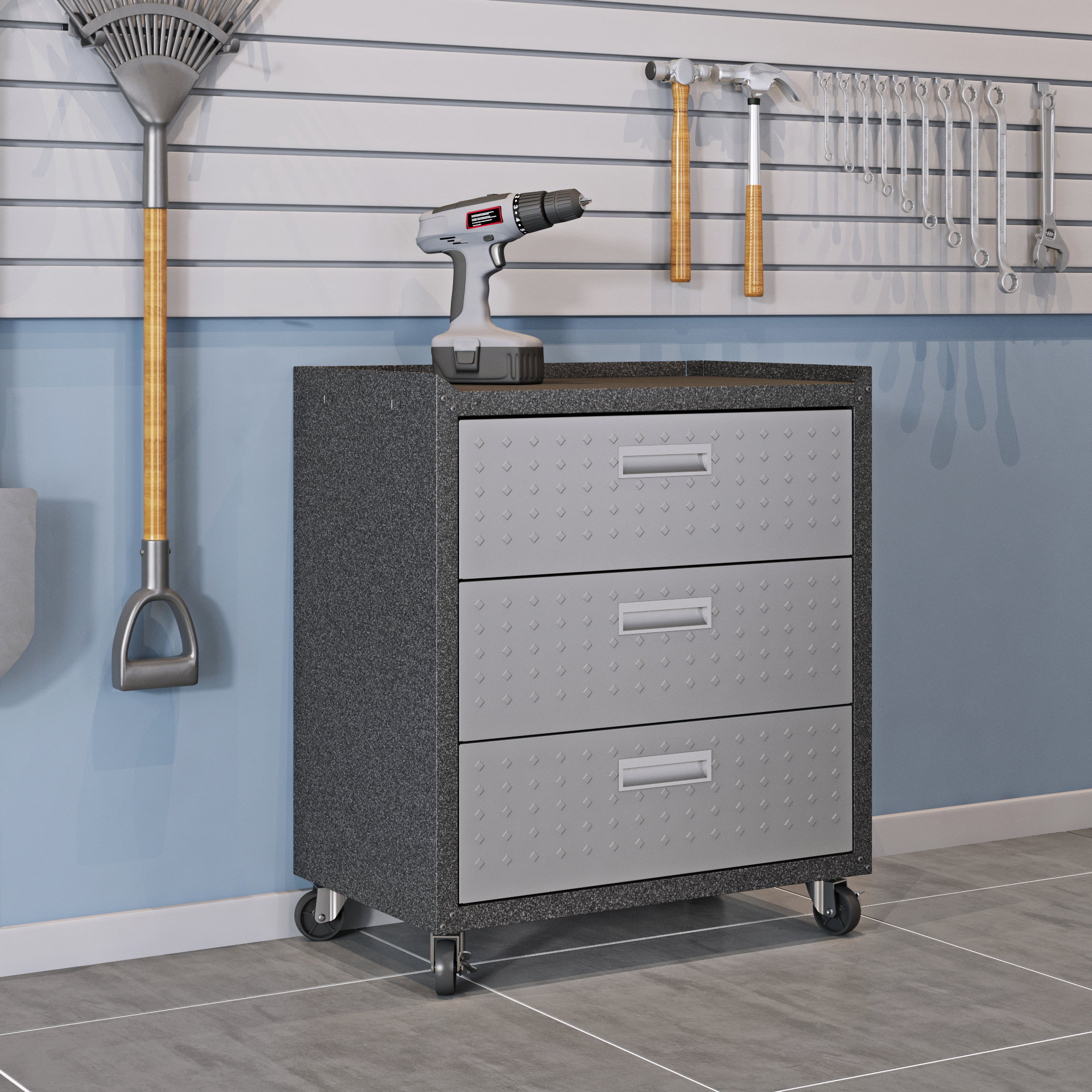 Manhattan Comfort Fortress 32 H X 30 W 18 D Garage Mobile Manhattan Comfort Fortress 32 H X 30 W 18 D Garage Mobile Storage Cabinet Wayfair