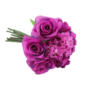 12 Stems Artificial Rose Bouquet