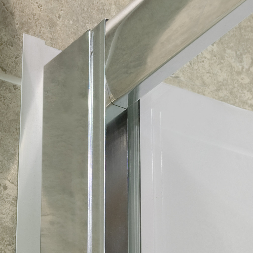 DreamLine Visions 60" x 72" Double Sliding Frameless Shower Door