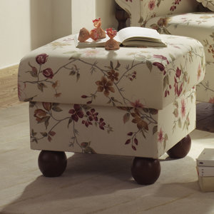 Fußhocker Monarch Floral von Max Winzer