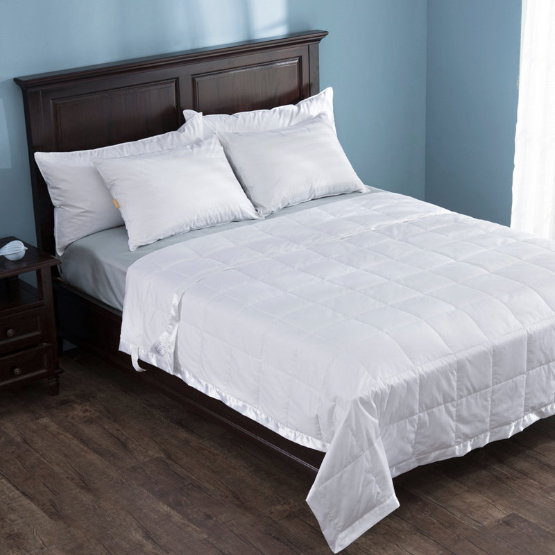 Alwyn Home Light Weight Down Cotton Duvet Insert Reviews Wayfair Light Weight Down Cotton Duvet Insert