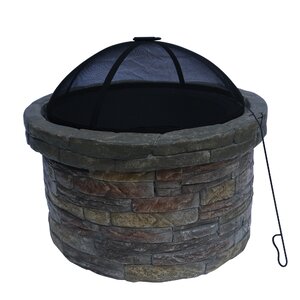 Stone Charcoal Fire Pit