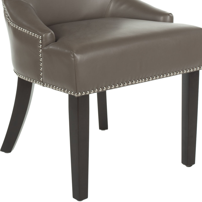 Darby Home Co York Genuine Leather Upholstered Dining Chair & Reviews Wayfair