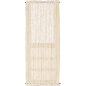 Windsor Solid Sheer Rod Pocket Single Curtain Panel