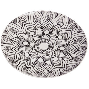 Kadence Mandala Just Add Color Platter