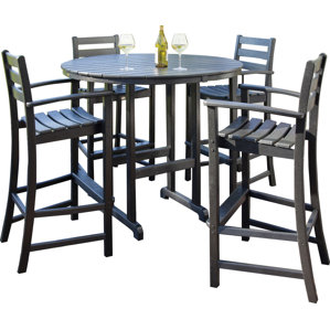 Outdoor Pub Tables And Chairs bar height patio sets | wayfair Outdoor Pub Tables And Chairs bar height patio sets | wayfair