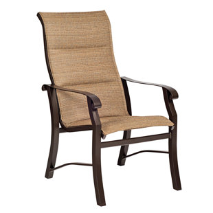 Sling Back Patio Chairs Wayfair Cortland Sling High Back Patio Dining Chair