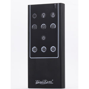 Universal Fan Remote Control System with Wall Holster