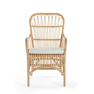 Deloris Rattan Arm Chair (Set of 2) by..
