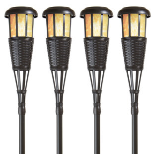 Solar Flickering Torch Light Wayfair