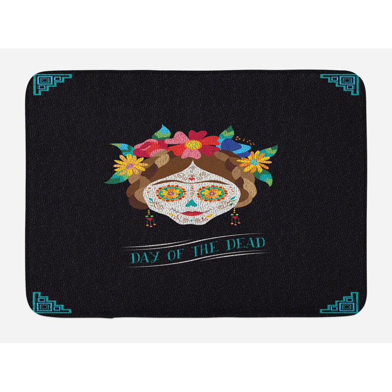 East Urban Home Ambesonne Day Of The Dead Bath Mat By Hispanic