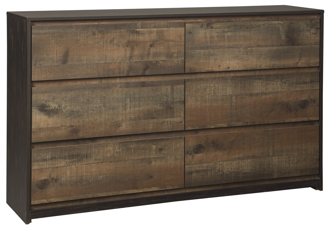 T Austin Design Taumsauk 6 Drawer Dresser Reviews Wayfair Taumsauk 6 Drawer Dresser