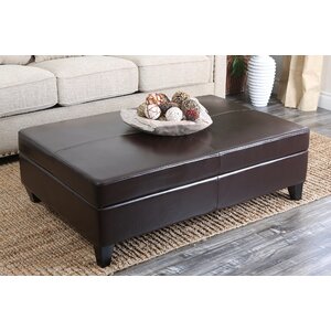 Mullenax Leather Ottoman