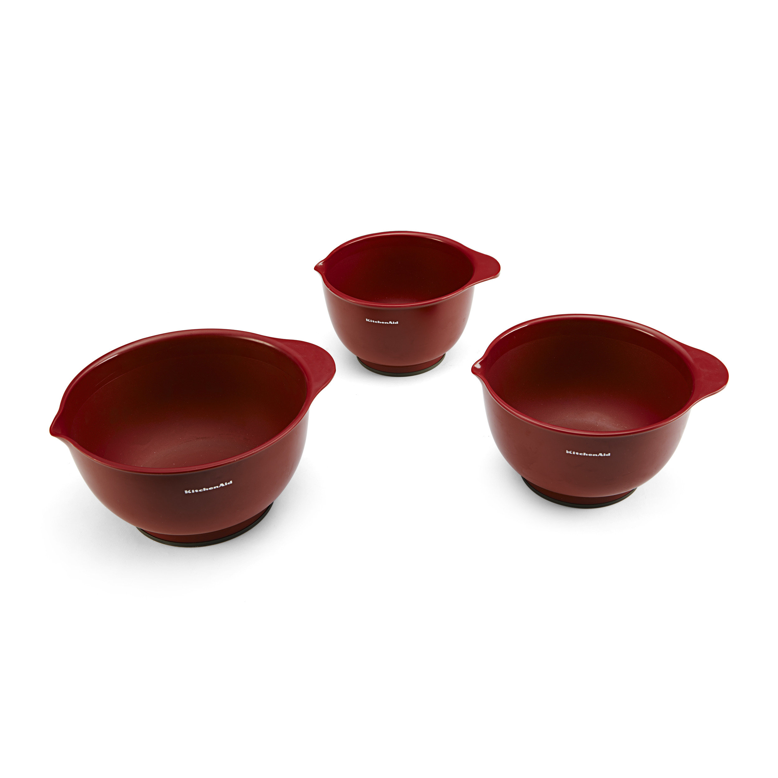 3 Piece Plastic Mixing Bowl Set