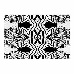 Pom Graphic Design Africa Black/White Area Rug