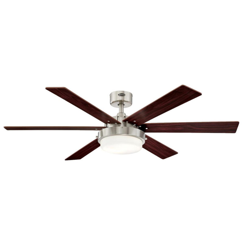 Mercury Row 52 Corsa 6 Blade Led Ceiling Fan Reviews Wayfair 52 Corsa 6 Blade Led Ceiling Fan