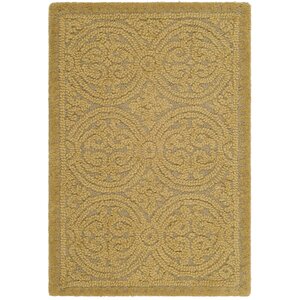 Cambridge Hand-Tufted Light Gold Area Rug